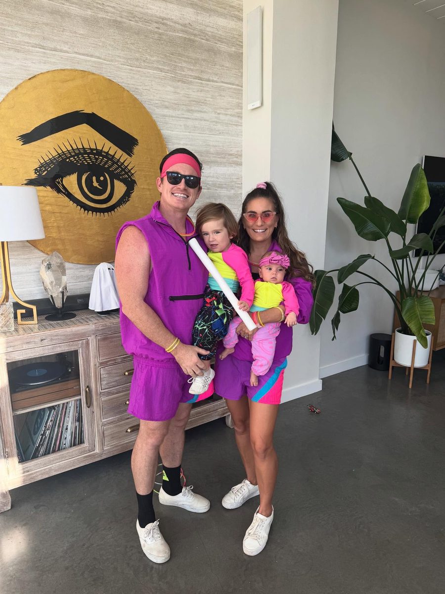 80s Halloween — the whole McEntee crew